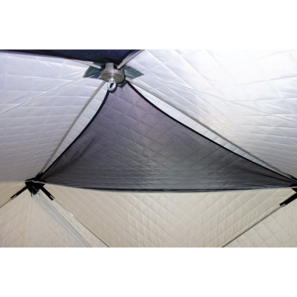 Палатка Пингвин Призма Премиум Термолайт бело-синий