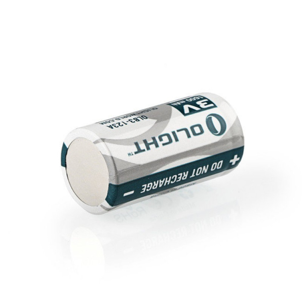 Литиевая батарея Olight CR123А 3.0V. 1600 mAh