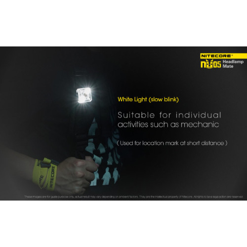 Налобный фонарь Nitecore NU05 Kit