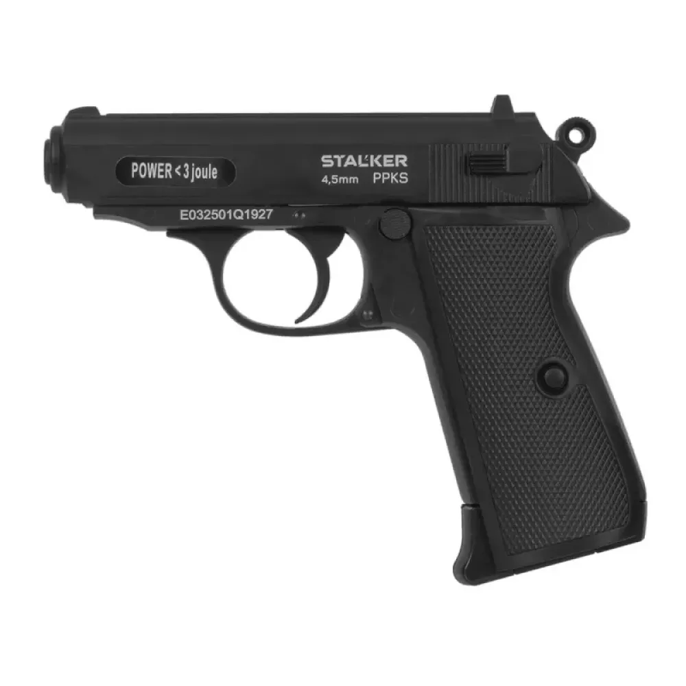 Пистолет пневматический Stalker PPKS (Walther PPK/S) к.4,5мм