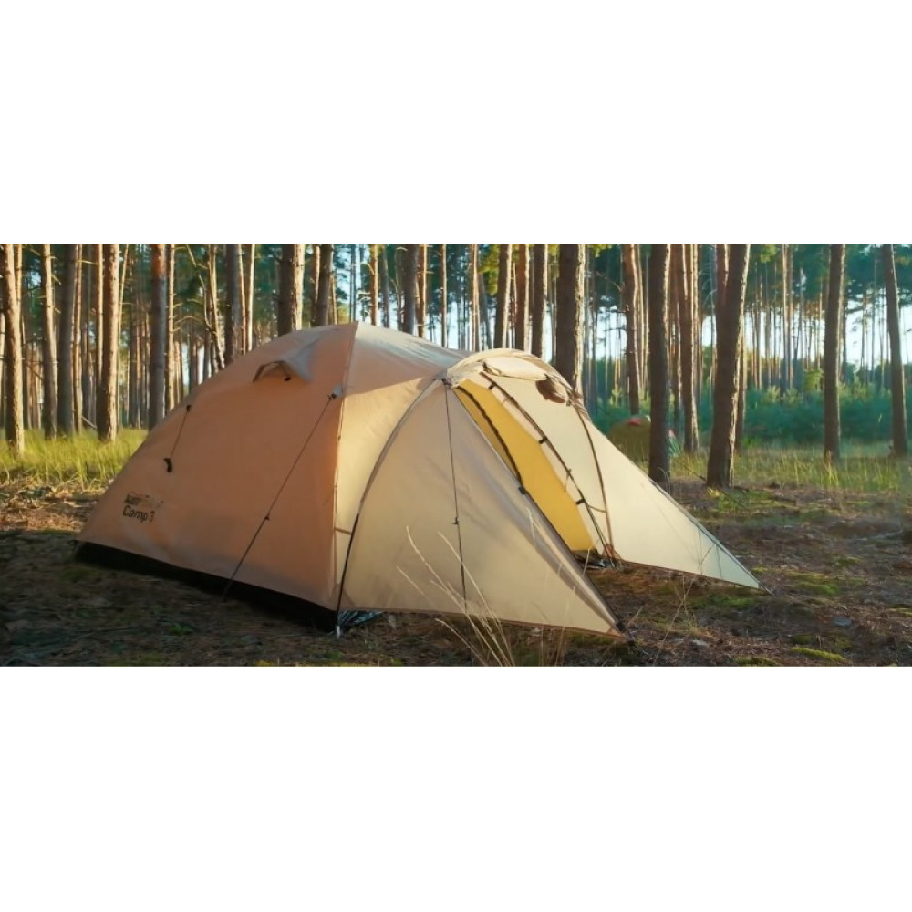 Палатка Tramp Lite Camp 2 песочный