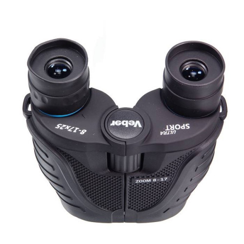 Бинокль Veber Ultra Sport БН 8-17x25, черный, Черный