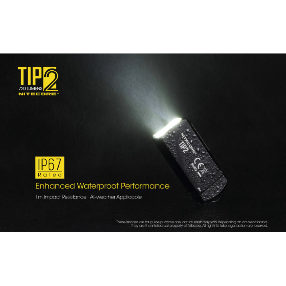 Фонарь Nitecore TIP2 Black Cree 2*XP-G3 S3