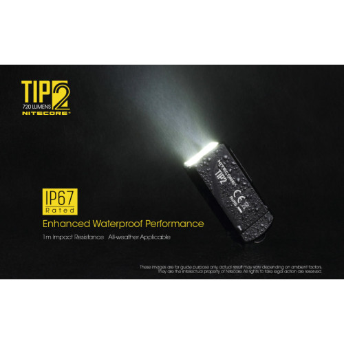Фонарь Nitecore TIP2 Black Cree 2*XP-G3 S3