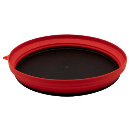 Tramp тарелка силиконовая с пластиковым дном 1070 мл (терракотовый)