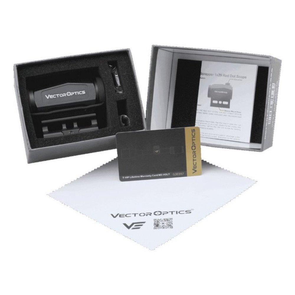Коллиматорный прицел Vector Optics Scrapper 1x29, RD 2 MOA