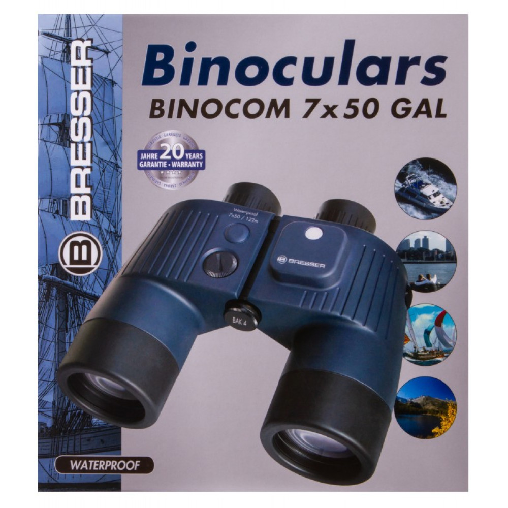 Бинокль Bresser Binocom 7x50 GAL