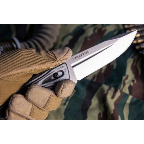 Туристичеcкий нож CityHunter AUS-8 Stonewash G10