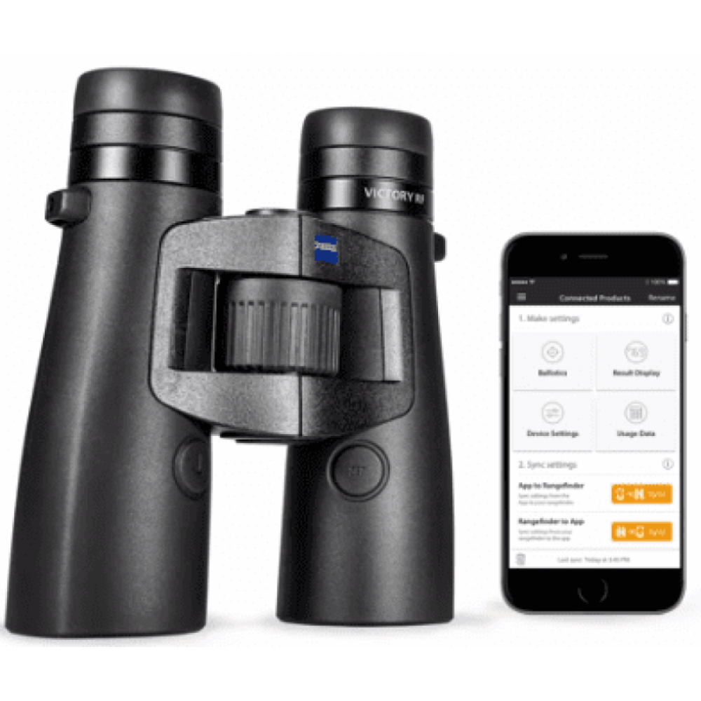 Бинокль-дальномер Carl Zeiss Victory RF 10x42 Bluetooth, Черный