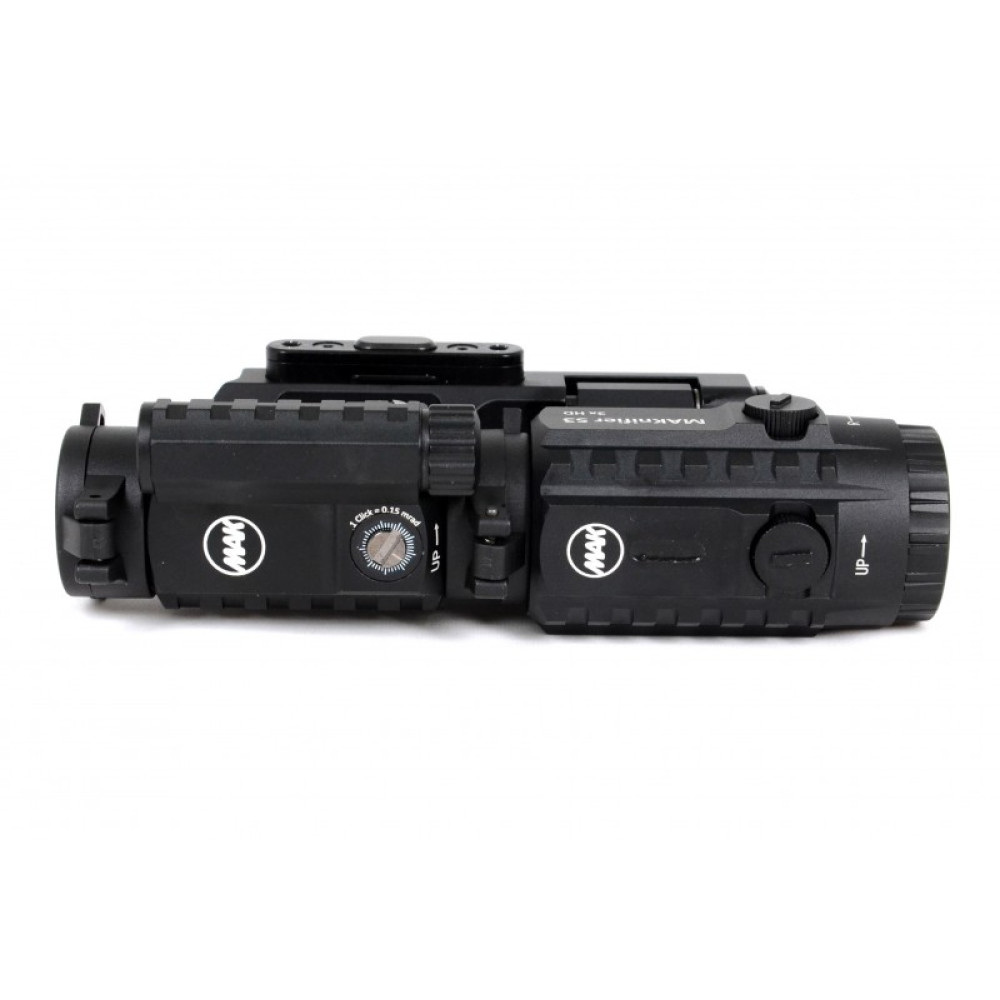 Комплект MAKmasterLock CS (MAKnifier S3+MAKdot S 1x20), Черный