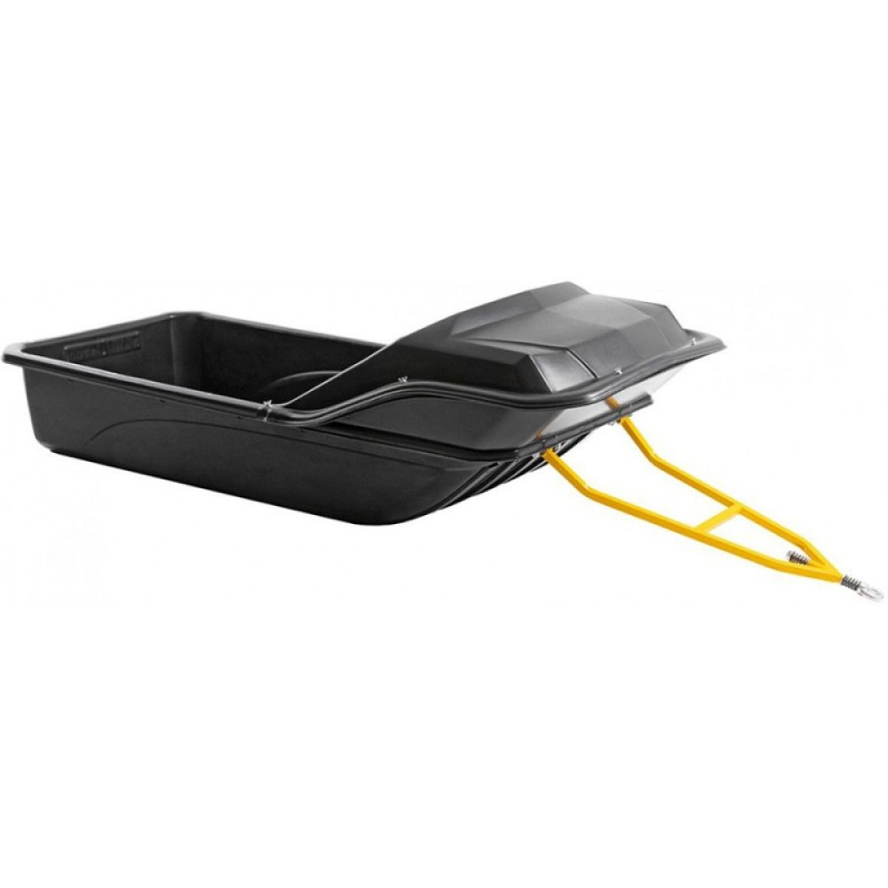 Сани Helios Тайга 1900 (1900х800х300) для снегохода с отбойником, капотом, накладкой и обвязкой