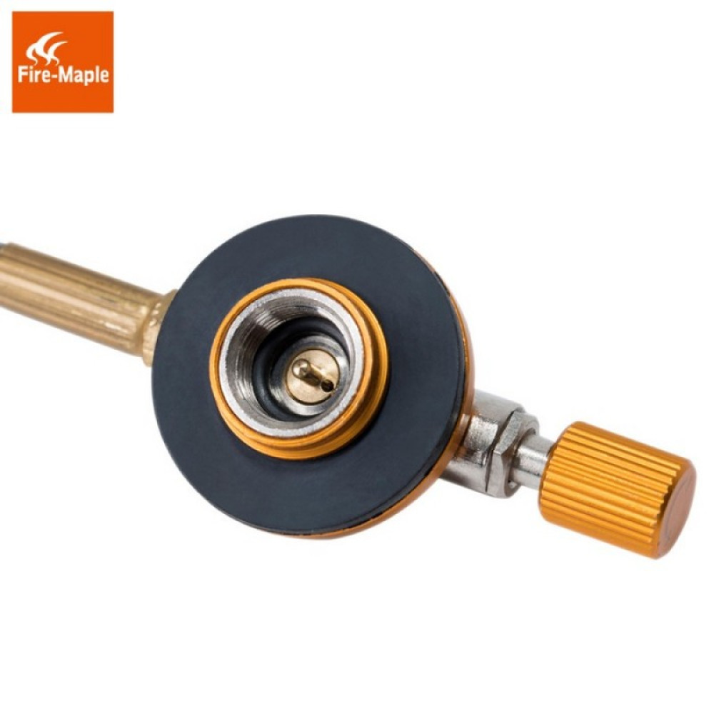 Горелка со шлангом, с широкой конфоркой и встроенным ветрозащитным экраном Sirius