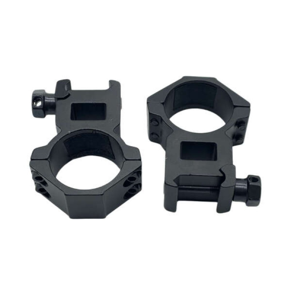 Кольца Discovery 30мм на weaver высокие в пластиковом кейсе