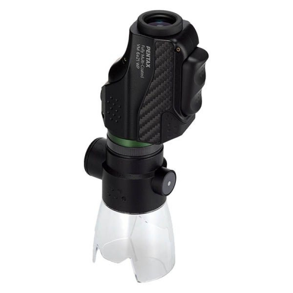 Монокуляр Pentax VM 6x21 WP в комплекте с аксессуарами, Черный