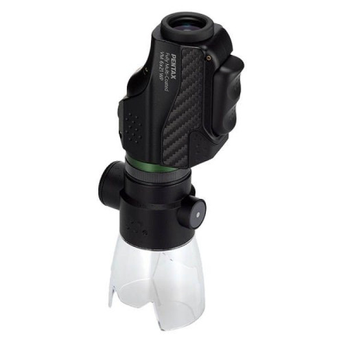 Монокуляр Pentax VM 6x21 WP в комплекте с аксессуарами, Черный