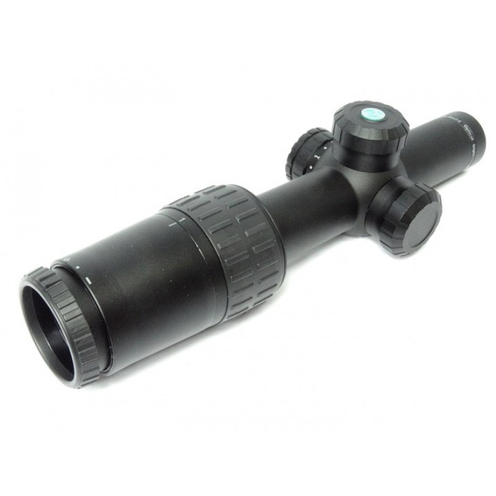 Оптический прицел Yukon Jaeger 1-4x24 с сетками CT01i или HB01i