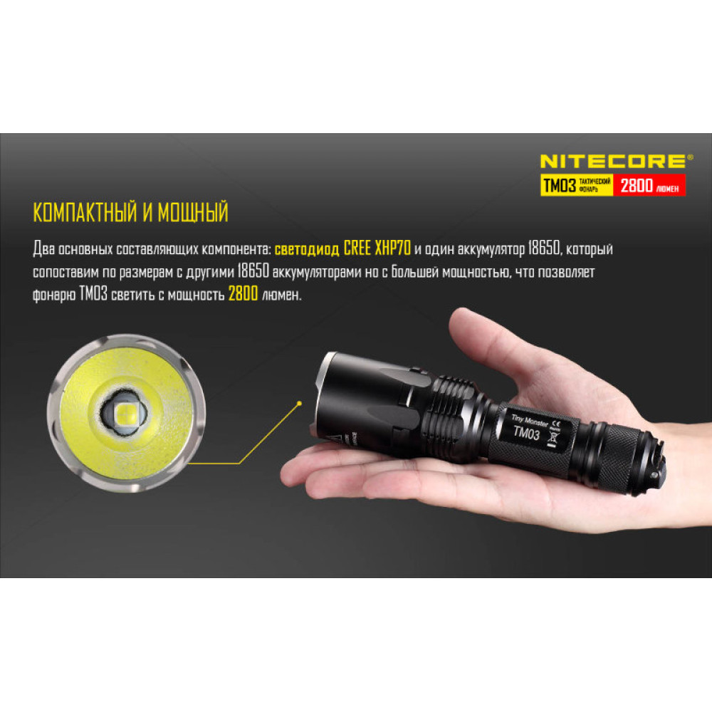 Фонарь Nitecore TM03