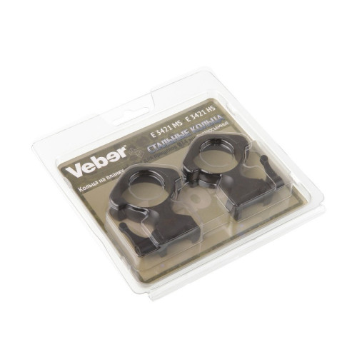 Кольца для прицела Veber E 3421 HS быстросъемные