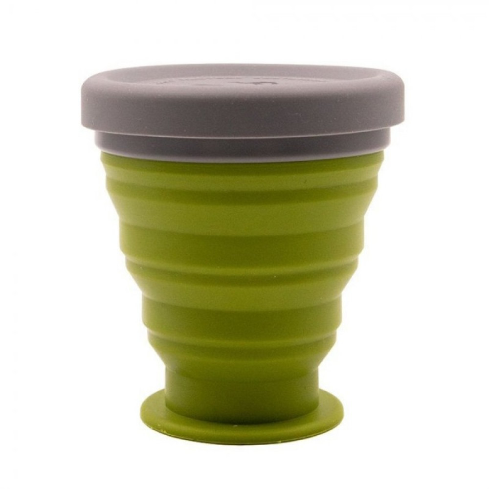 Tramp стакан силиконовый 200мл TRC-126 (оливковый)