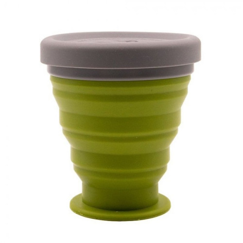 Tramp стакан силиконовый 200мл TRC-126 (оливковый)