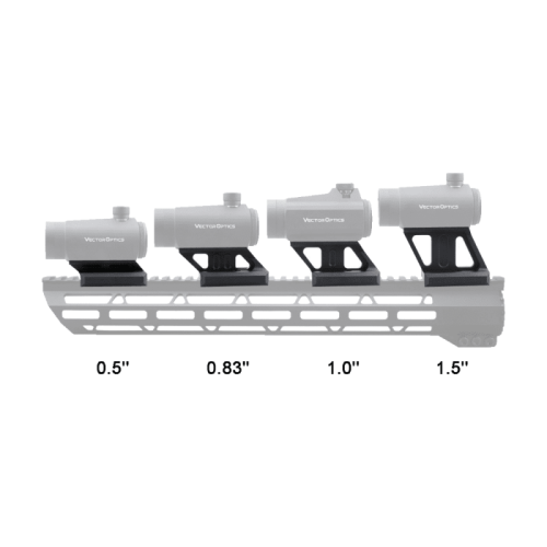 Консольное крепление Vector Optics Picatinny для коллиматора 0.83 дюйма