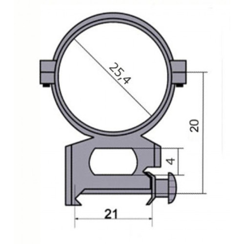 Крепление - кольца 2521