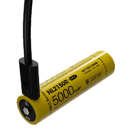 Аккумулятор Nitecore NL2150R/21700 TYP-C 3.7v 5000mA 5A