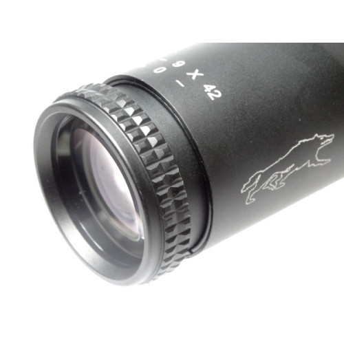 Оптический прицел Veber Wolf ПО 3-9х42 IR