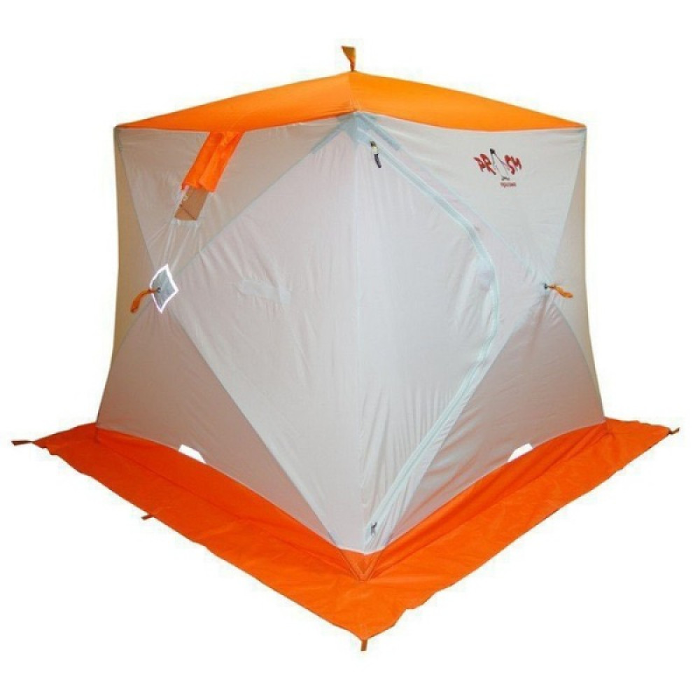 Палатка Пингвин Призма бело-оранжевый