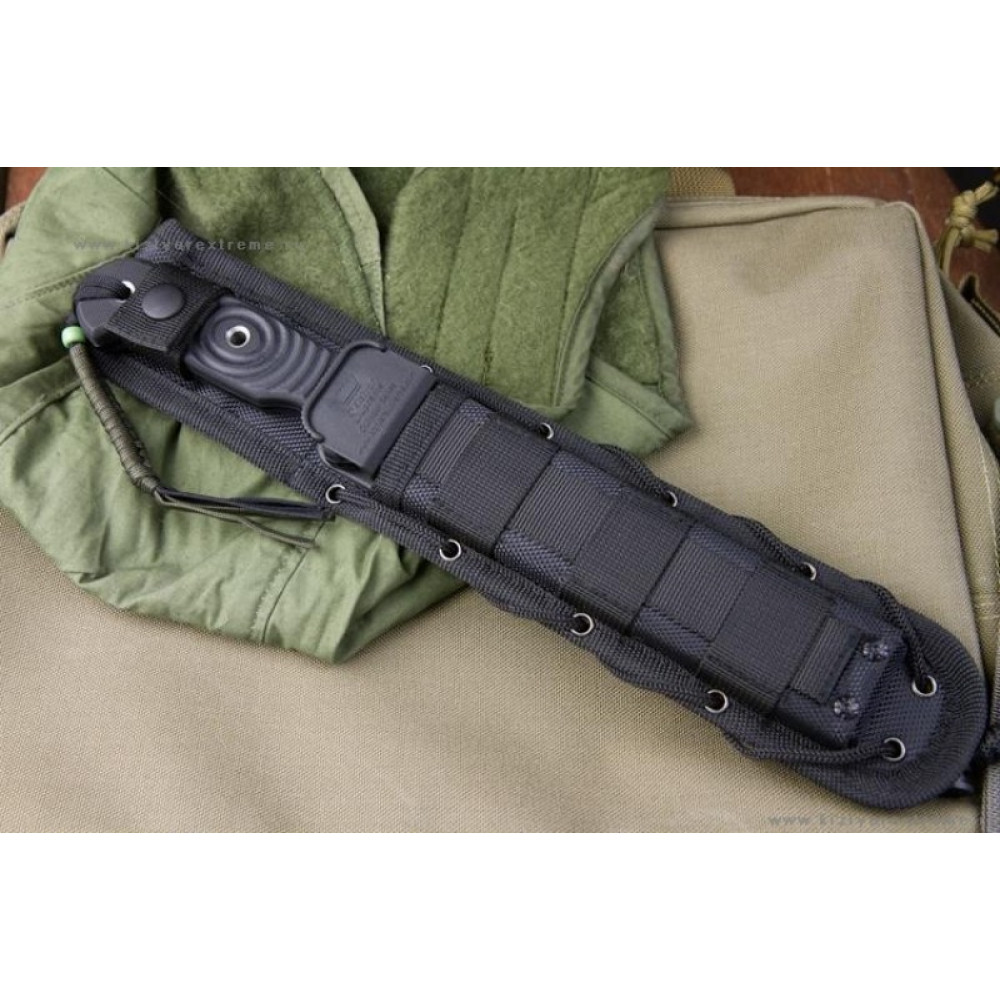 Туристический нож Vendetta AUS-8 Black Titanium