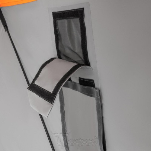 Палатка Helios 1,8x1,8 серый/оранжевый