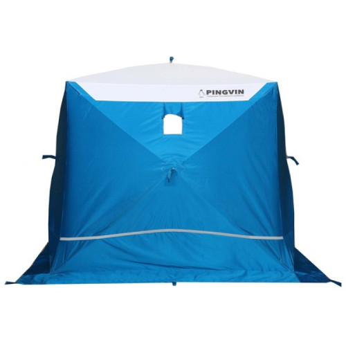 Палатка Пингвин Призма Премиум Strong бело-синий