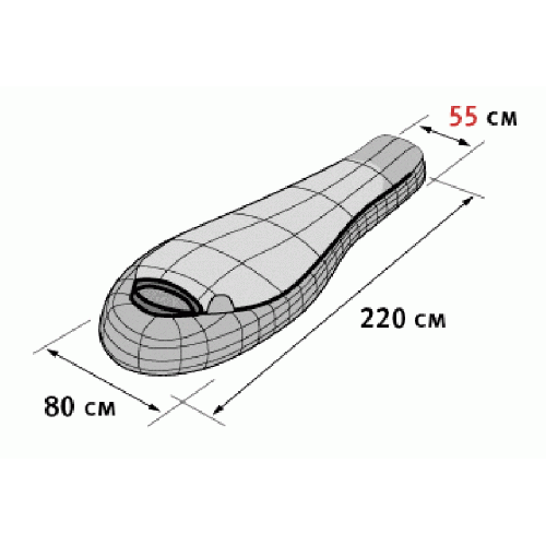 Cпальный мешок Alexika Mountain