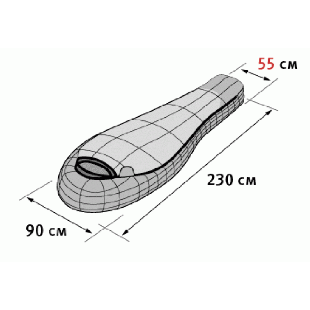 Cпальный мешок Alexika Mountain wide