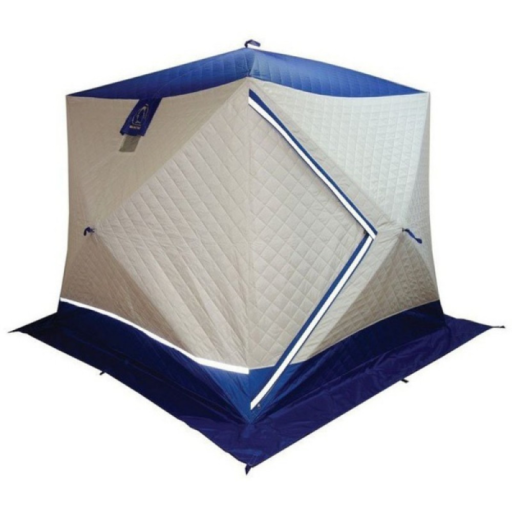 Палатка Пингвин Призма Премиум Термолайт бело-синий