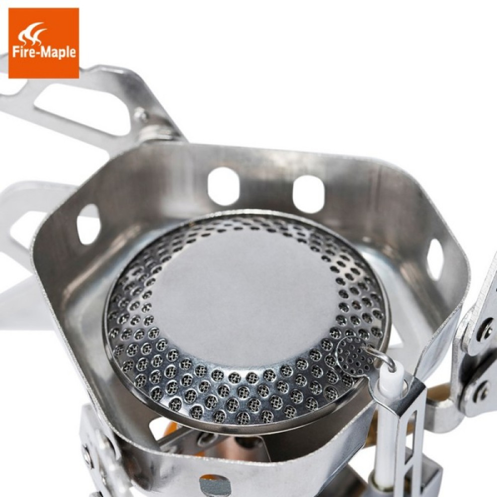 Горелка со шлангом, с широкой конфоркой и встроенным ветрозащитным экраном Sirius