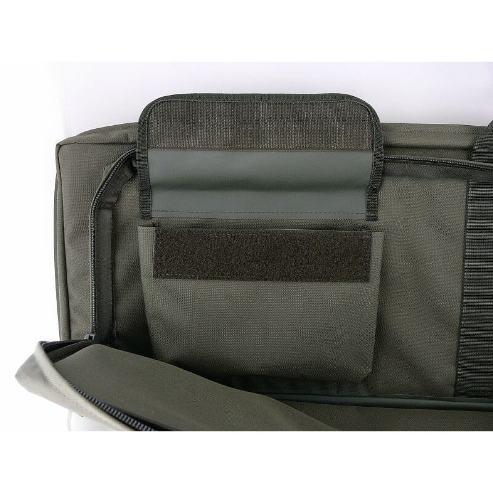 Кейс Vektor А-5 зелёный с рюкзачными лямками, дополнительное отделение