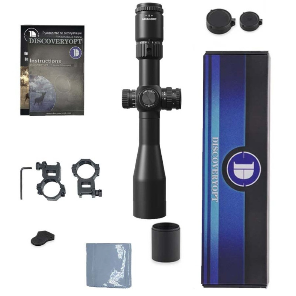 Оптический прицел Discovery LHT 4.5-18X42SFIR FFP (сетка MOA)