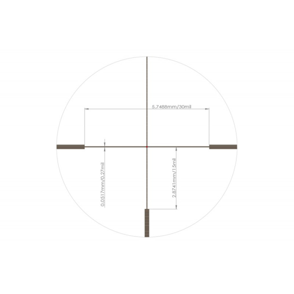 Оптический прицел Artelv CRS Fiber 1-4x24 SFP