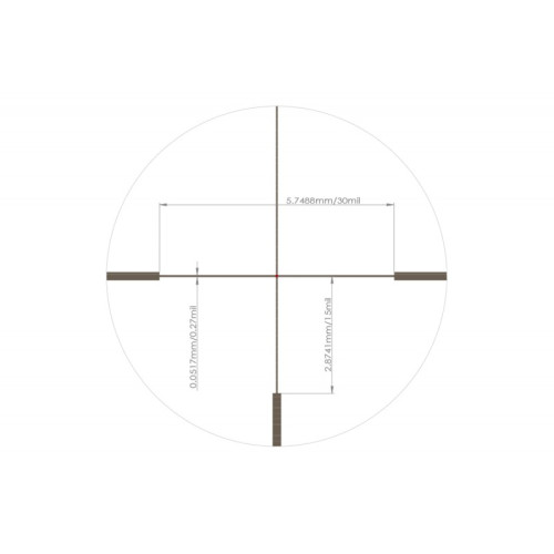 Оптический прицел Artelv CRS Fiber 1-4x24 SFP