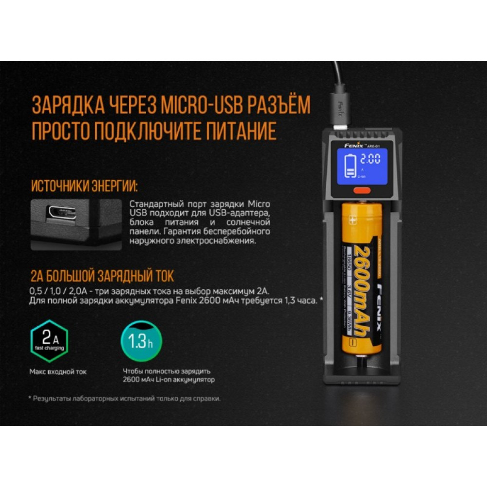 Зарядное устройство Fenix ARE-D1