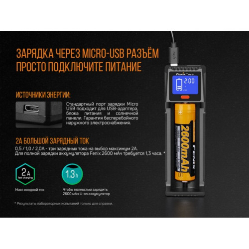 Зарядное устройство Fenix ARE-D1