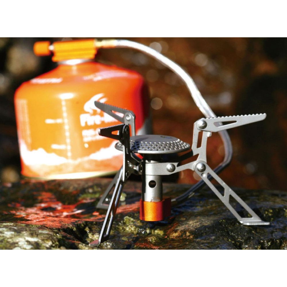 Титановая портативная горелка FireMaple со шлангом. Blade fms-117t