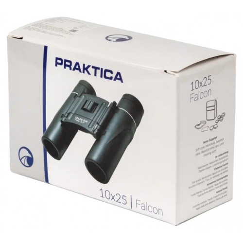 Бинокль PRAKTICA Falcon 10x25, черный, Черный