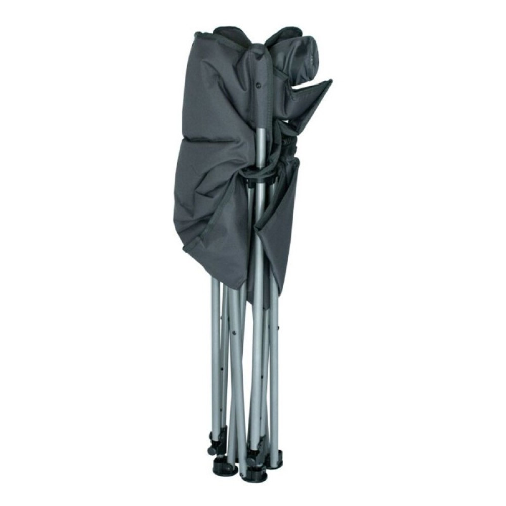 Tramp кресло с регулируемым наклоном спинки (черный/серый)