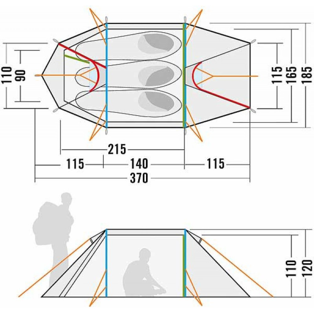 Палатка Tatonka Arktis 3
