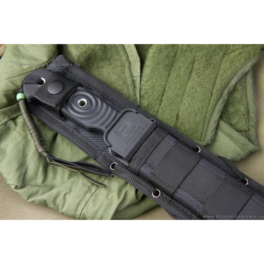 Туристический нож Vendetta AUS-8 Black Titanium