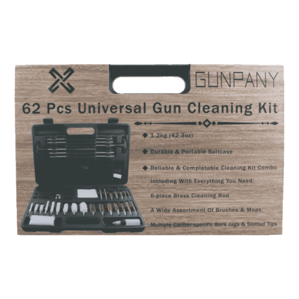 Универсальный набор для чистки Vector Optics Gunpany 62 предмета