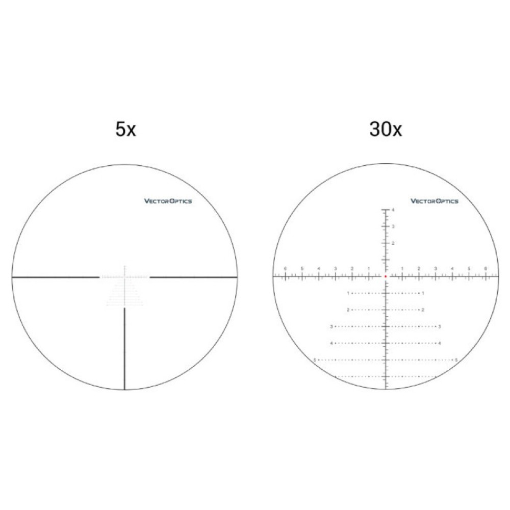Оптический прицел Vector Optics Continental 5-30x56, 34 мм, Tactical FFP