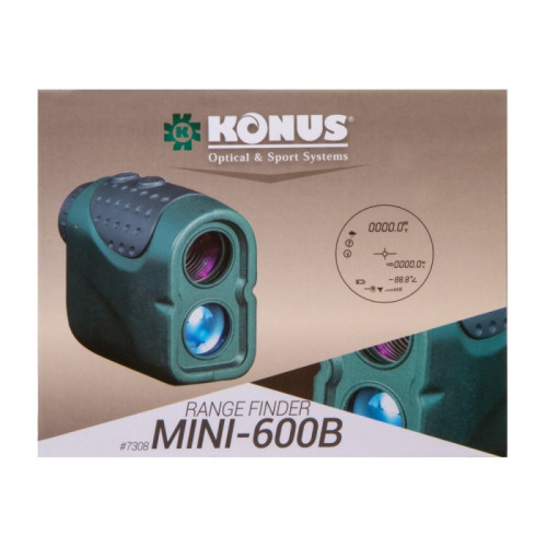 Лазерный дальномер Konus Pro Mini-600